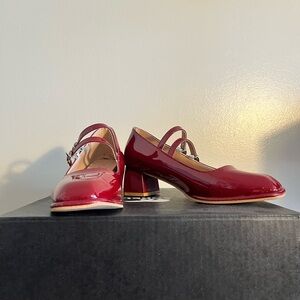 Vegan Patent Leather Mary Janes